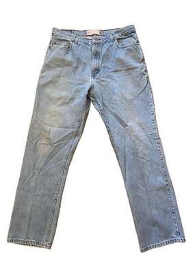 Vintage Red Camel Authentic Since 1931 Men's Light Wash Straight Leg Jeans
